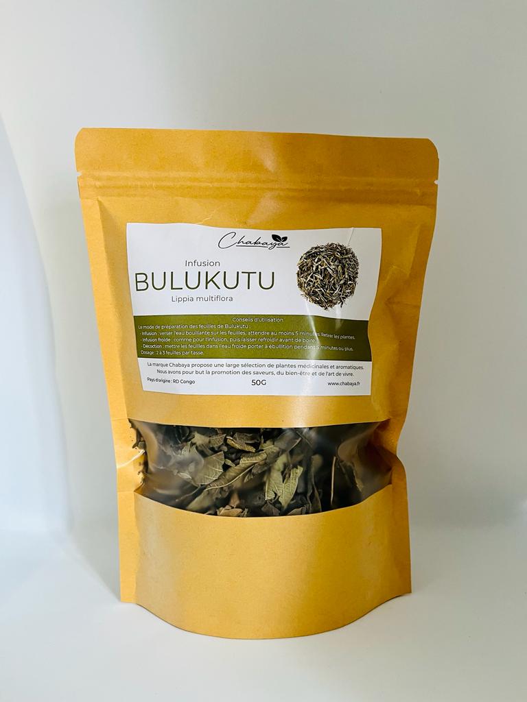 Feuilles de Bulukutu 50g | Infusion Détox et Relaxation | Aide Digestive